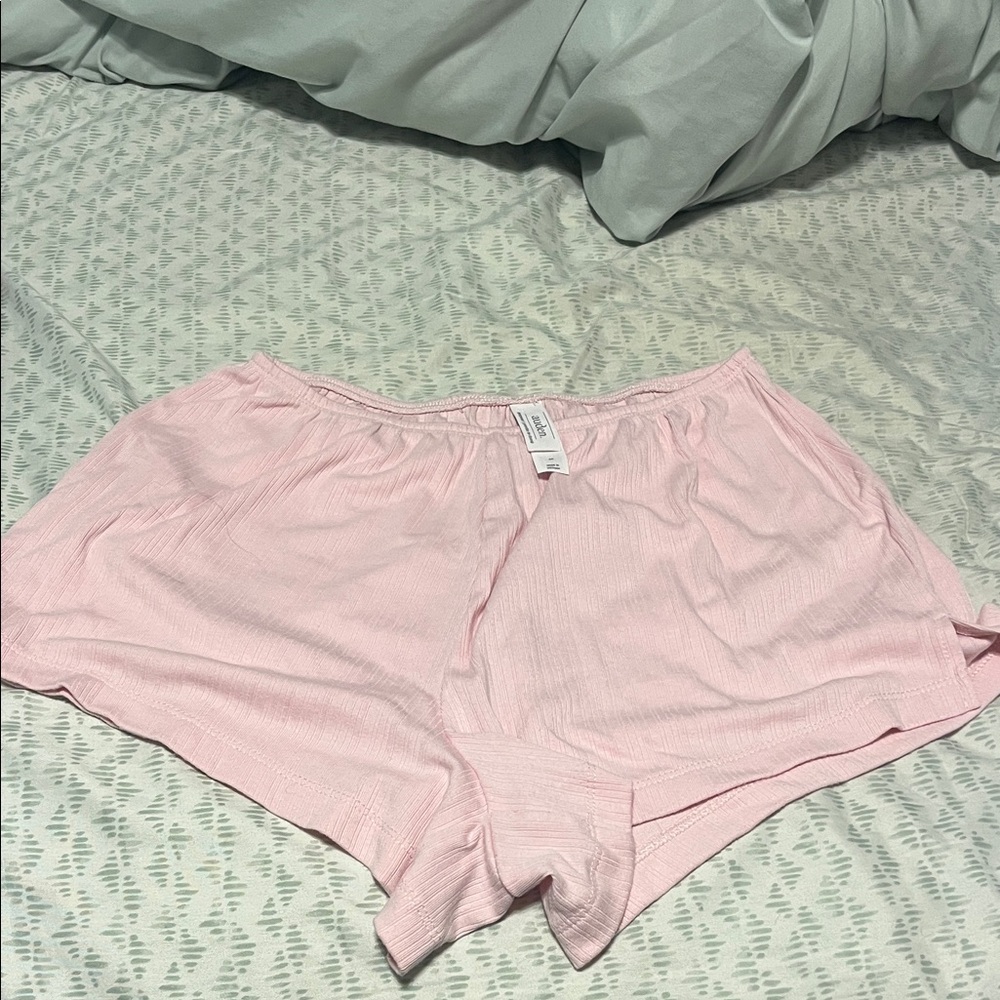 Auden Light Pink Women's Pajama Shorts